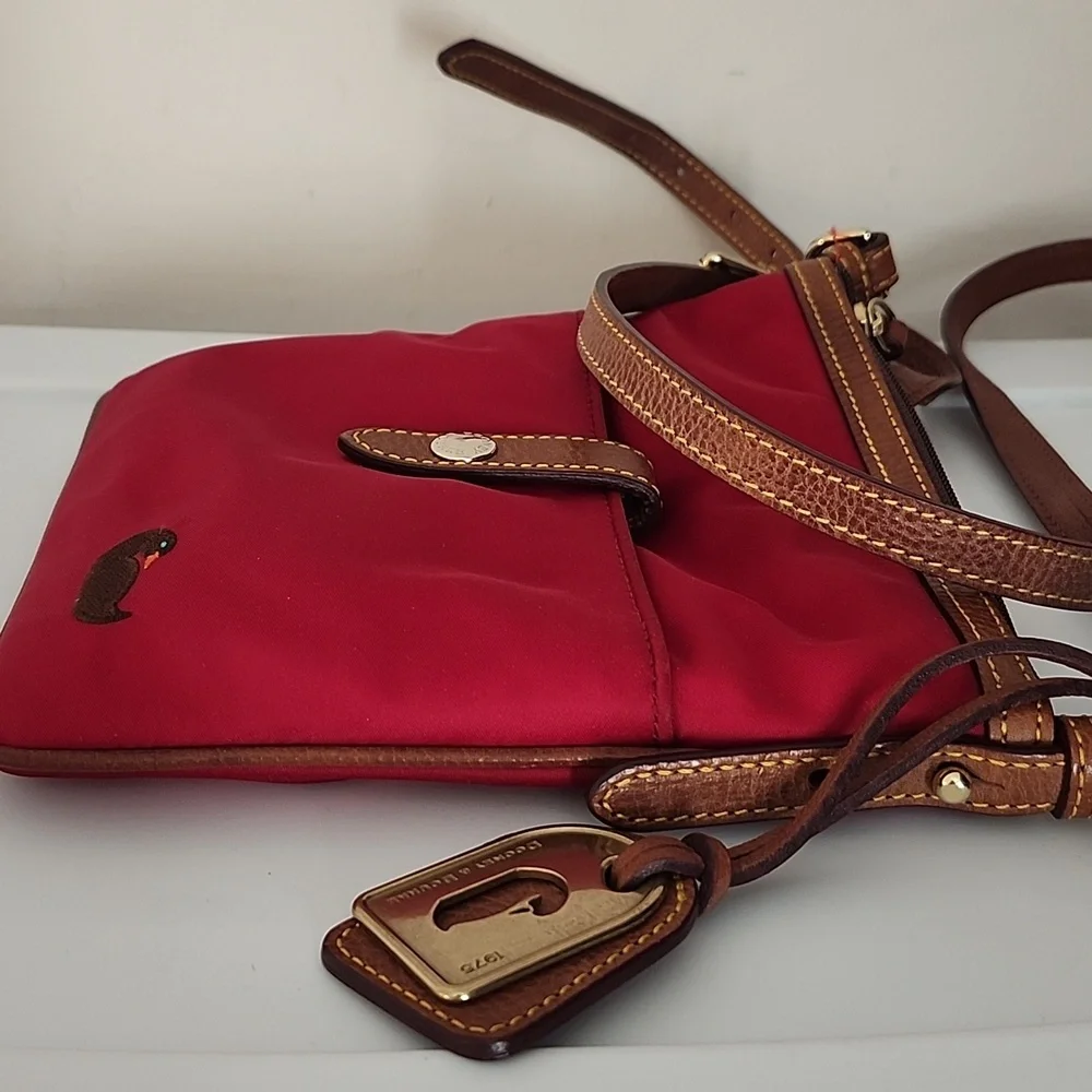 Dooney & Bourke Letter Carrier Crossbody w/Free Cardholder/Wallet